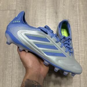 Adidas Copa Pure 3 Pro FG Blue Silver Grey Soccer Football Cleats ID9043